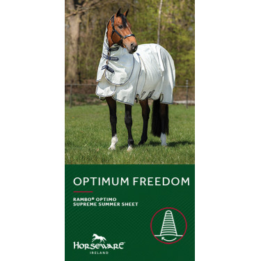 Fliegendecke Horseware Rambo Optimo Supreme Summer Sheet Plus Fliegendecke Horseware Rambo Optimo Supreme Summer Sheet Plus