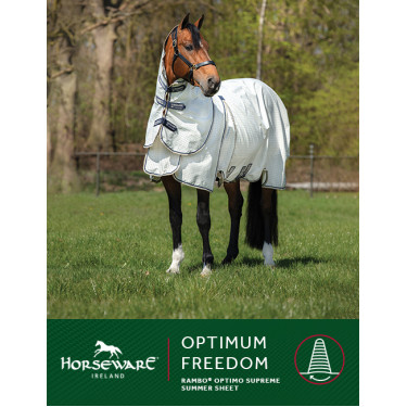 Fliegendecke Horseware Rambo Optimo Supreme Summer Sheet Plus Fliegendecke Horseware Rambo Optimo Supreme Summer Sheet Plus