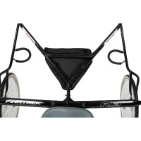 Sulky Pony Finn-Tack R3 QH Hauptrahmen für Stahlwellen Blau