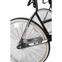 Sulky Pony Finn-Tack R3 QH Hauptrahmen für Stahlwellen Blau