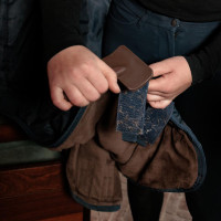 Bürste zum Reinigen von Klettverschlüssen Grooming Deluxe Beige Bürste zum Reinigen von Klettverschlüssen Grooming Deluxe Beige