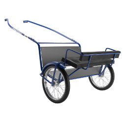 Sulky Pony Finn-Tack T1 QH ohne Räder Schwarz