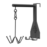 Trensenhalter Grooming Deluxe mit 4 Haken Schwarz Trensenhalter Grooming Deluxe mit 4 Haken Schwarz