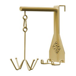 Trensenhalter Grooming Deluxe mit 4 Haken Gold Trensenhalter Grooming Deluxe mit 4 Haken Gold