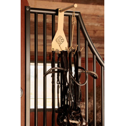 Trensenhalter Grooming Deluxe mit 4 Haken Gold