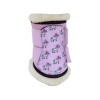 Gamaschen Turnout Kentucky Schaffell Vegan Sammy Kollektion Einhorn Hellrosa