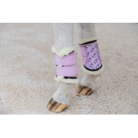 Gamaschen Turnout Kentucky Schaffell Vegan Sammy Kollektion Einhorn Hellrosa