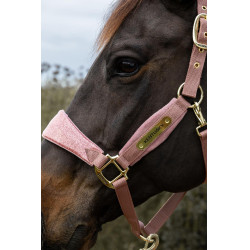 Halfter Velvet Glitzer-Einhorn Kentucky Altrosa Halfter Velvet Glitzer-Einhorn Kentucky Altrosa