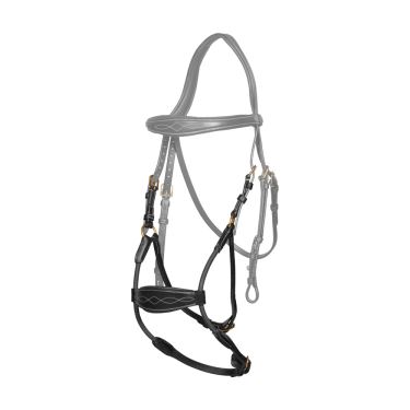 Elastisches Hybrid-Reithalfter Dy'on D Collection