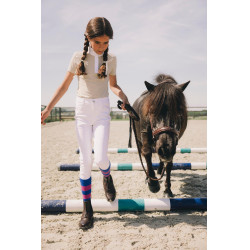 Hose Miami City Kentucky mit Kniebesatz für Mädchen Weiß Weiß