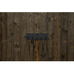 Deluxe Grooming Teppichhalter 5-teiliges Set Schwarz