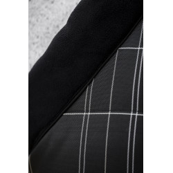 Horseware Rhino 350g VL Stalldecke Schwarz / weiß-graue Karos