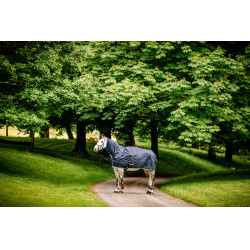 Wasserdichte Arbeitsdecke Horseware Newmarket Marine Witney Marineblau