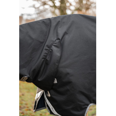 Horseware Amigo 1200D Integrierte Outdoordecke 0g Schwarz / Titan Grau / Silber Horseware Amigo 1200D Integrierte Outdoordecke 0g Schwarz / Titan Grau / Silber