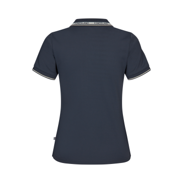 Damen-Piqué-Poloshirt aus Strick Kingsland KLNaira Marine Marineblau