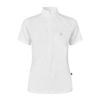 Turniershirt Kingsland KLNila Damen Weiß Weiß Turniershirt Kingsland KLNila Damen Weiß Weiß