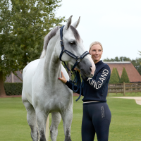 Kingsland KLNima Damen-Reitleggings ohne Besatz Marine Marineblau