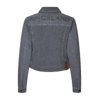 Damen-Denimjacke Kingsland KLKayce Grauer Jeansstoff