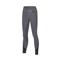 Kingsland KLKayce Damen-Denimhose mit Vollbesatz für H-Figur