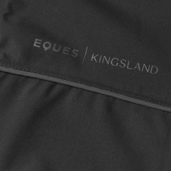 Kingsland EQ KL Storm wasserdichte Unisex-Regenjacke Schwarz
