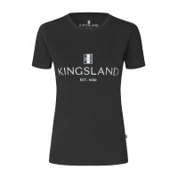 T-Shirt-Logo Kingsland Classic Damen Schwarz
