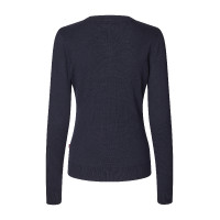Damen V-Ausschnitt Pullover Kingsland Classic Marine Marineblau