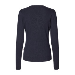 Damen V-Ausschnitt Pullover Kingsland Classic Marine Marineblau Damen V-Ausschnitt Pullover Kingsland Classic Marine Marineblau