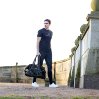 T-Shirt-Logo Kingsland Classic Herren Marine Marineblau