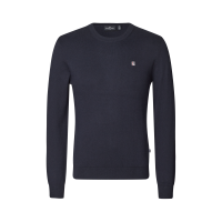 Herren Rundhals-Pullover Kingsland Classic Marine Marineblau Herren Rundhals-Pullover Kingsland Classic Marine Marineblau