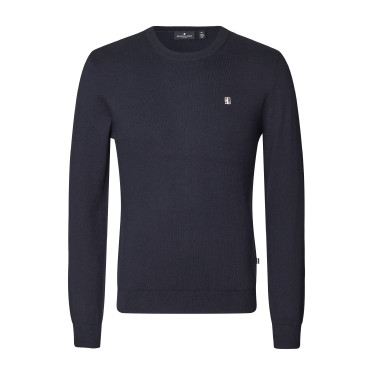 Herren Rundhals-Pullover Kingsland Classic Marine Marineblau Herren Rundhals-Pullover Kingsland Classic Marine Marineblau