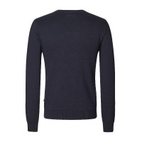 Herren Rundhals-Pullover Kingsland Classic Marine Marineblau