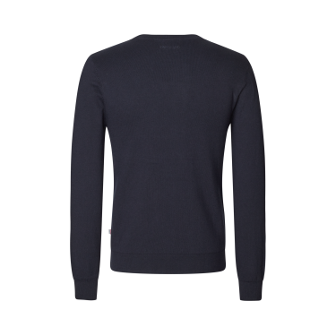 Herren Rundhals-Pullover Kingsland Classic Marine Marineblau
