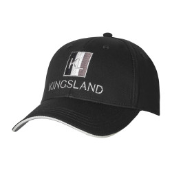 Kingsland Classic Unisex Logo Kappe Schwarz