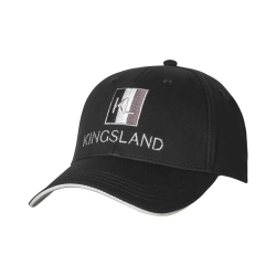 Kingsland Classic Unisex Logo Kappe Schwarz