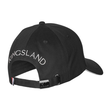 Kingsland Classic Unisex Logo Kappe Schwarz