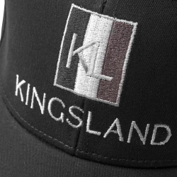 Kingsland Classic Unisex Logo Kappe Schwarz