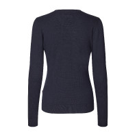 Damen Rundhals-Pullover Kingsland Classic Marine Marineblau