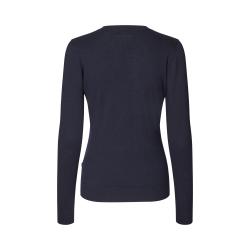 Damen Rundhals-Pullover Kingsland Classic Marine Marineblau