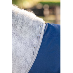 Horseware Amigo 1200D Plus Poney Turnout 50g Decke Marine / Titan Grau / Silber Marineblau