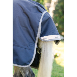 Horseware Amigo 1200D Plus Poney Turnout 50g Decke Marine / Titan Grau / Silber Marineblau