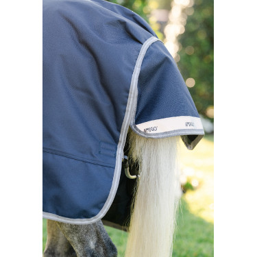 Horseware Amigo 1200D Poney Turnout 250g Decke Marine / Titan Grau / Silber Marineblau