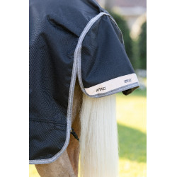 Horseware Amigo 1200D Pony Turnout 50g Decke Schwarz / Titan Grau / Silber Horseware Amigo 1200D Pony Turnout 50g Decke Schwarz / Titan Grau / Silber
