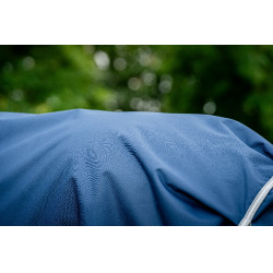 Horseware Amigo 1200D Turnout Plus 50g Decke Marine / Titan Grau / Silber Marineblau