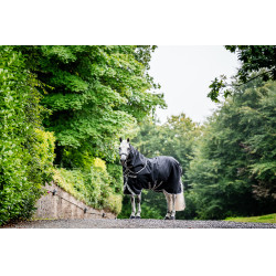 Horseware Amigo 1200D Turnout Plus 50g Decke Schwarz / Titan Grau / Silber Horseware Amigo 1200D Turnout Plus 50g Decke Schwarz / Titan Grau / Silber