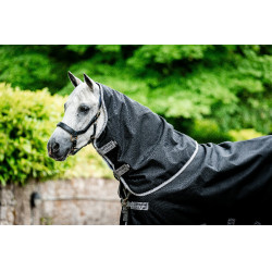 Horseware Amigo 1200D Turnout Plus 50g Decke Schwarz / Titan Grau / Silber Horseware Amigo 1200D Turnout Plus 50g Decke Schwarz / Titan Grau / Silber