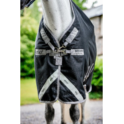 Horseware Amigo 1200D Turnout Plus 50g Decke Schwarz / Titan Grau / Silber Horseware Amigo 1200D Turnout Plus 50g Decke Schwarz / Titan Grau / Silber