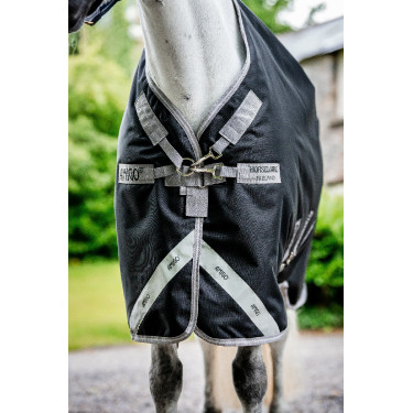 Horseware Amigo 1200D Turnout Plus 50g Decke Schwarz / Titan Grau / Silber Horseware Amigo 1200D Turnout Plus 50g Decke Schwarz / Titan Grau / Silber