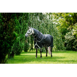 Horseware Amigo 1200D Turnout Plus 50g Decke Schwarz / Titan Grau / Silber Horseware Amigo 1200D Turnout Plus 50g Decke Schwarz / Titan Grau / Silber