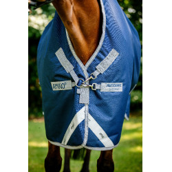 Horseware Amigo 1200D Wug Turnout 150g Decke Marine / Titan Grau / Silber Marineblau