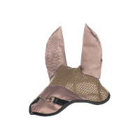 Fliegenhaube HKM Golden Bit Maulwurf Braun